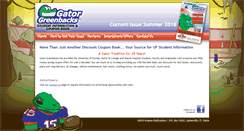 Desktop Screenshot of gatorgreenbacks.com